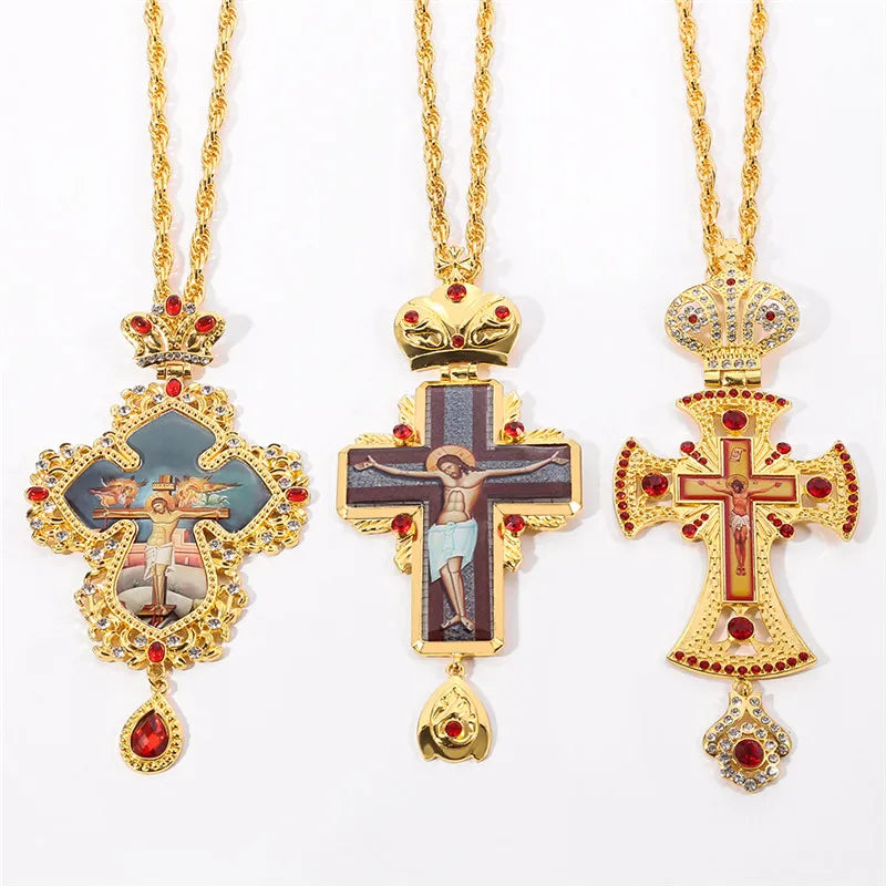 Orthodox Cross Jesus Christ Crucifix Church Ddecoration Christian Decor Russian Supplies