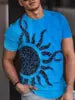New Street Men's Casual Fitness T-Shirt Plus Size O-Neck Short Sleeved Top Jersey Knitted Fabric Pattern Custom Color Logo Quick