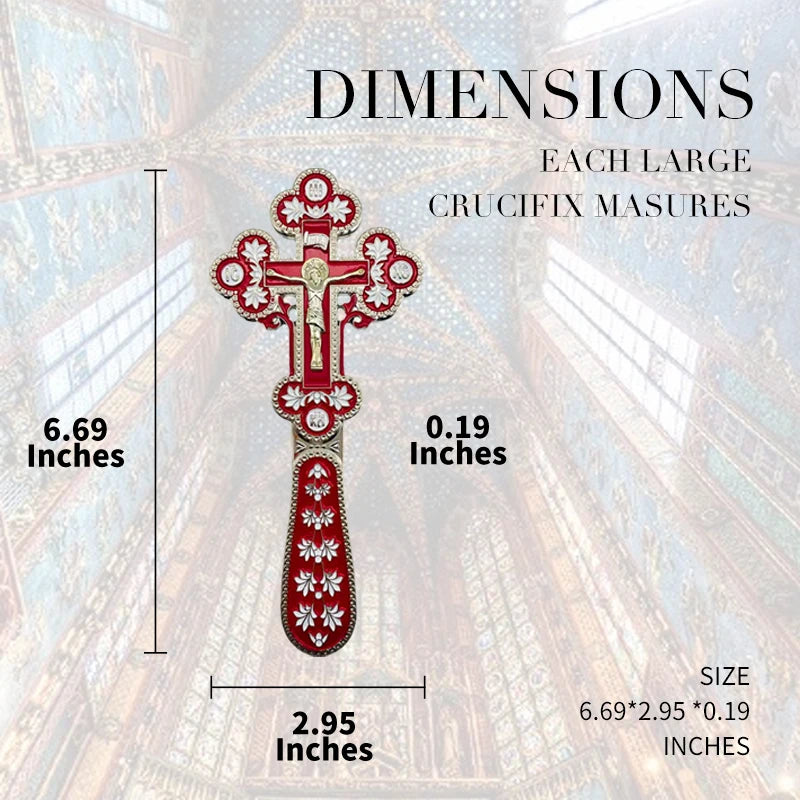 Best Regards 2021 Orthodox Blessing Cross Church Decoration Orthodox Cross Cross Ornament Catholic Decor Orthodox Hand Cross