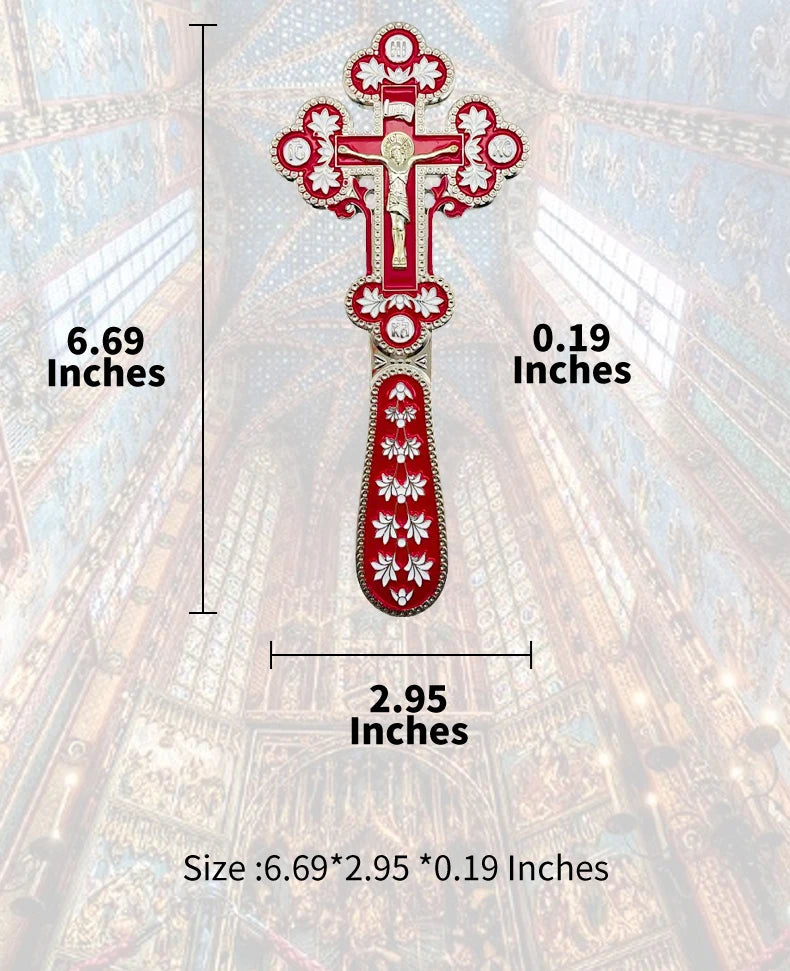 Best Regards 2021 Orthodox Blessing Cross Church Decoration Orthodox Cross Cross Ornament Catholic Decor Orthodox Hand Cross