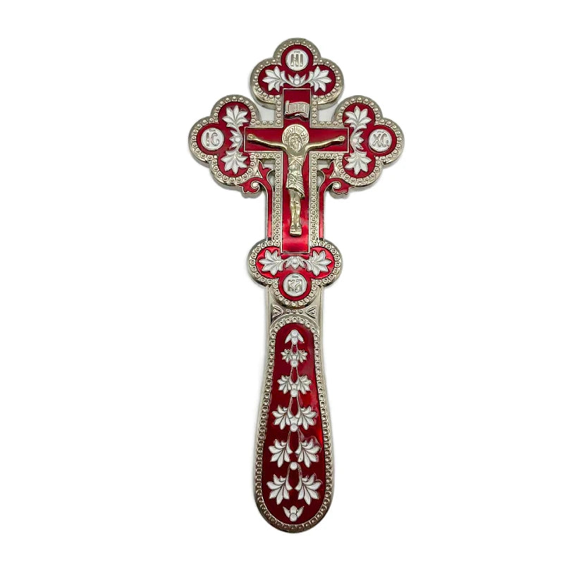 Best Regards 2021 Orthodox Blessing Cross Church Decoration Orthodox Cross Cross Ornament Catholic Decor Orthodox Hand Cross