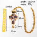 Orthodox Cross Jesus Christ Crucifix Church Ddecoration Christian Decor Russian Supplies