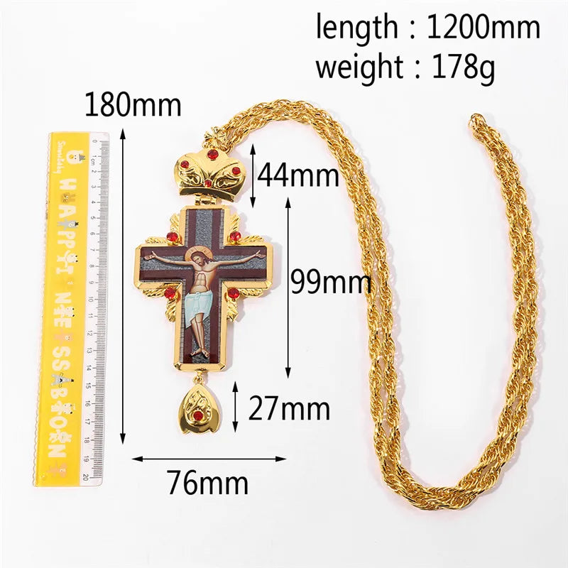 Orthodox Cross Jesus Christ Crucifix Church Ddecoration Christian Decor Russian Supplies