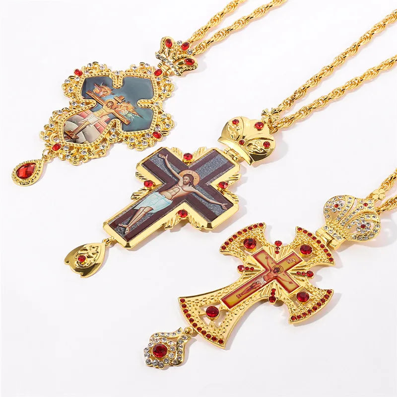 Orthodox Cross Jesus Christ Crucifix Church Ddecoration Christian Decor Russian Supplies