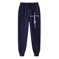 Christian Apparel Faith Sweatpants Religious Print Fleece Trousers Jesus Unisex Hip Hop Streetwear Jogging Pants