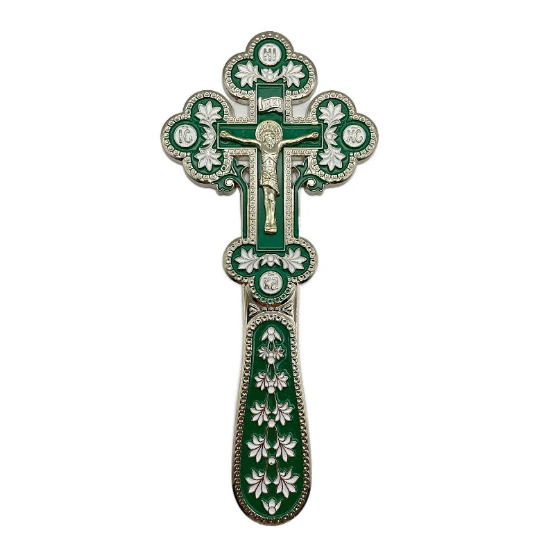Best Regards 2021 Orthodox Blessing Cross Church Decoration Orthodox Cross Cross Ornament Catholic Decor Orthodox Hand Cross
