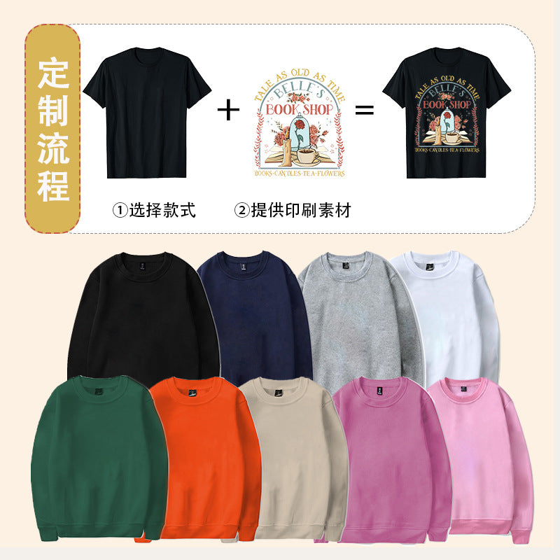 Foreign Trade Jesus Thw Way The Turth The Life Printed Round Neck Loose Sweatshirt Sweatshirt