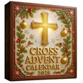 E74E Christian Advent Countdowns Calendars 24 Days Pocket Crosses Ornament Set