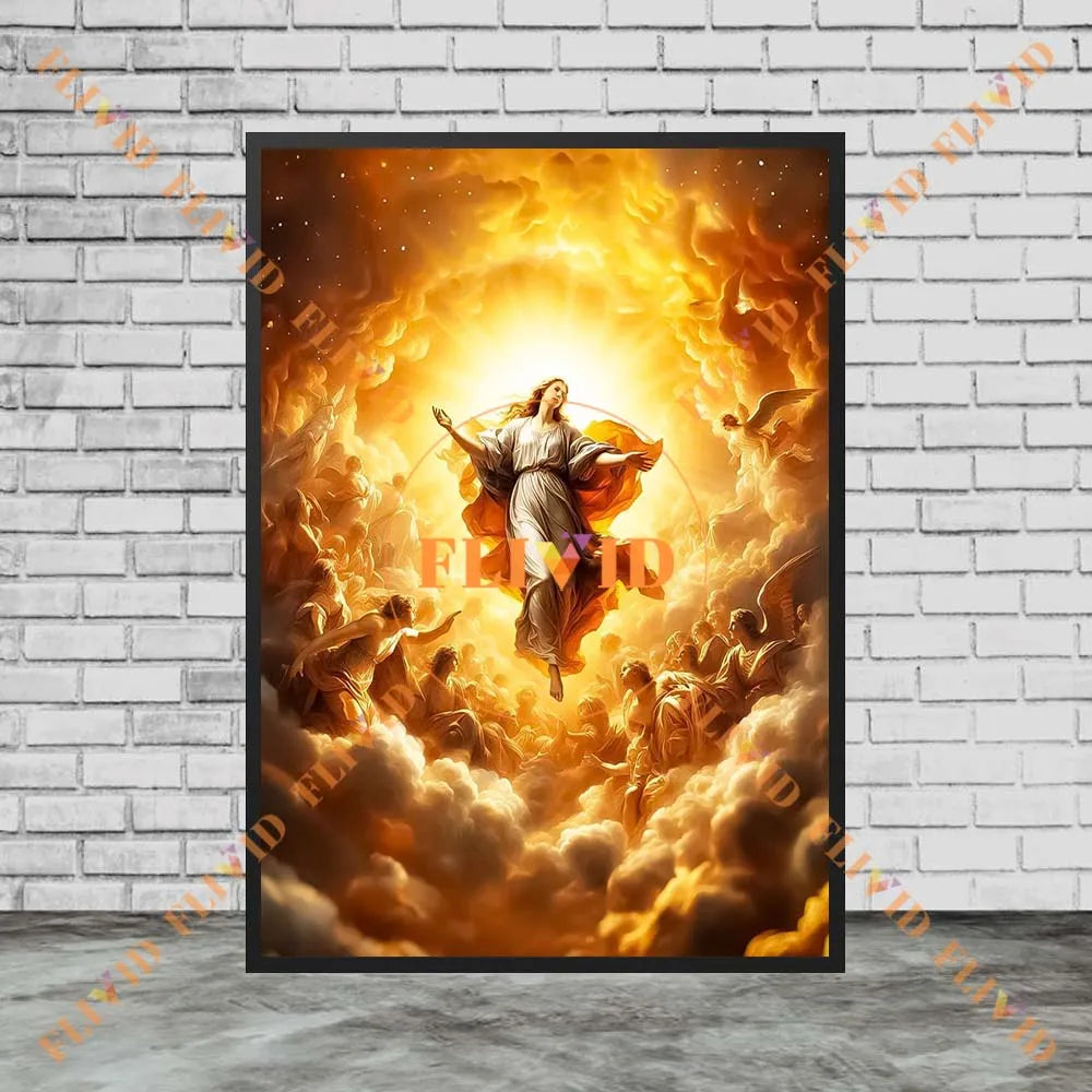 Christianity Catholicism The Orthodox Church Poster Wall Pictures For Church Decor Religion Wall Art Canvas Painting Unframed