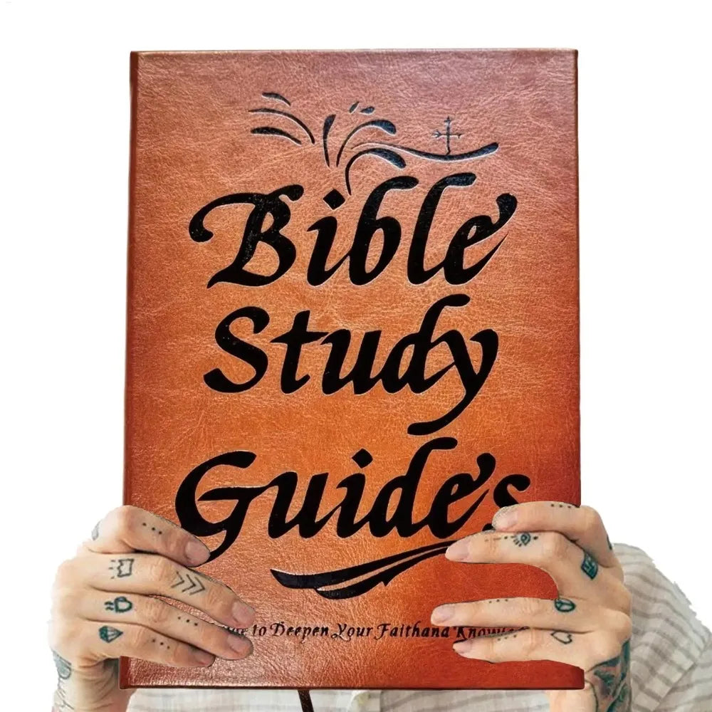 Bible Study Guide for Beginners 66-Page Devotional Journal with Daily Scripture Quotes, Prayer Reflections & Yearlong Study Plan