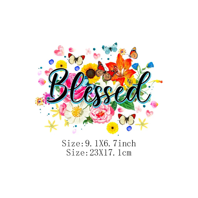 Christ Patch For Clothing Faith Jesus Iron On Transfers On Clothes Fashiong Women DIY Thermal Stickers For T-Shirt Decals Patch