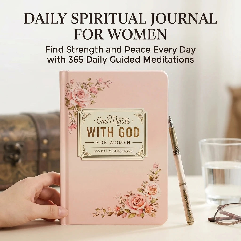 Ladies Prayer Journal 365 Days Daily Devotional Notebook With Bible Index And Hard Cover For Home Use