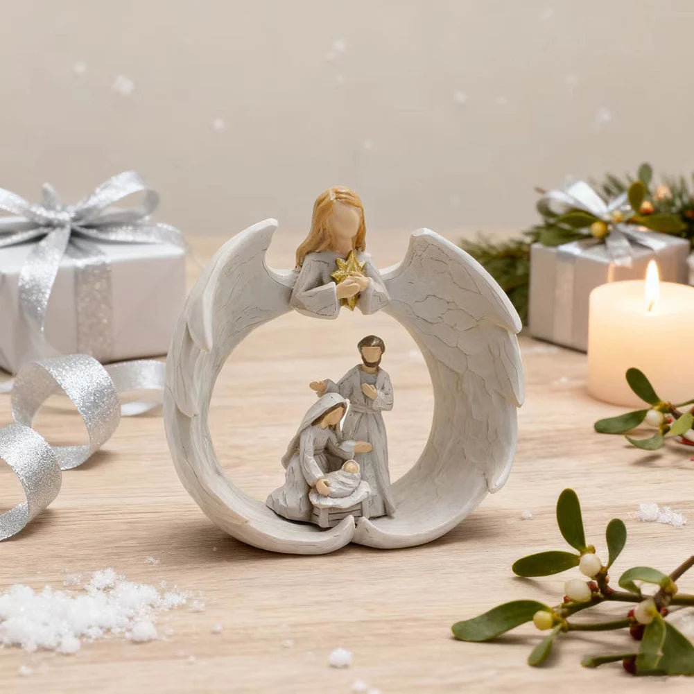 Christian Home Decor Statue Perfect Holiday Choice Nurserys Spiritual Comfort