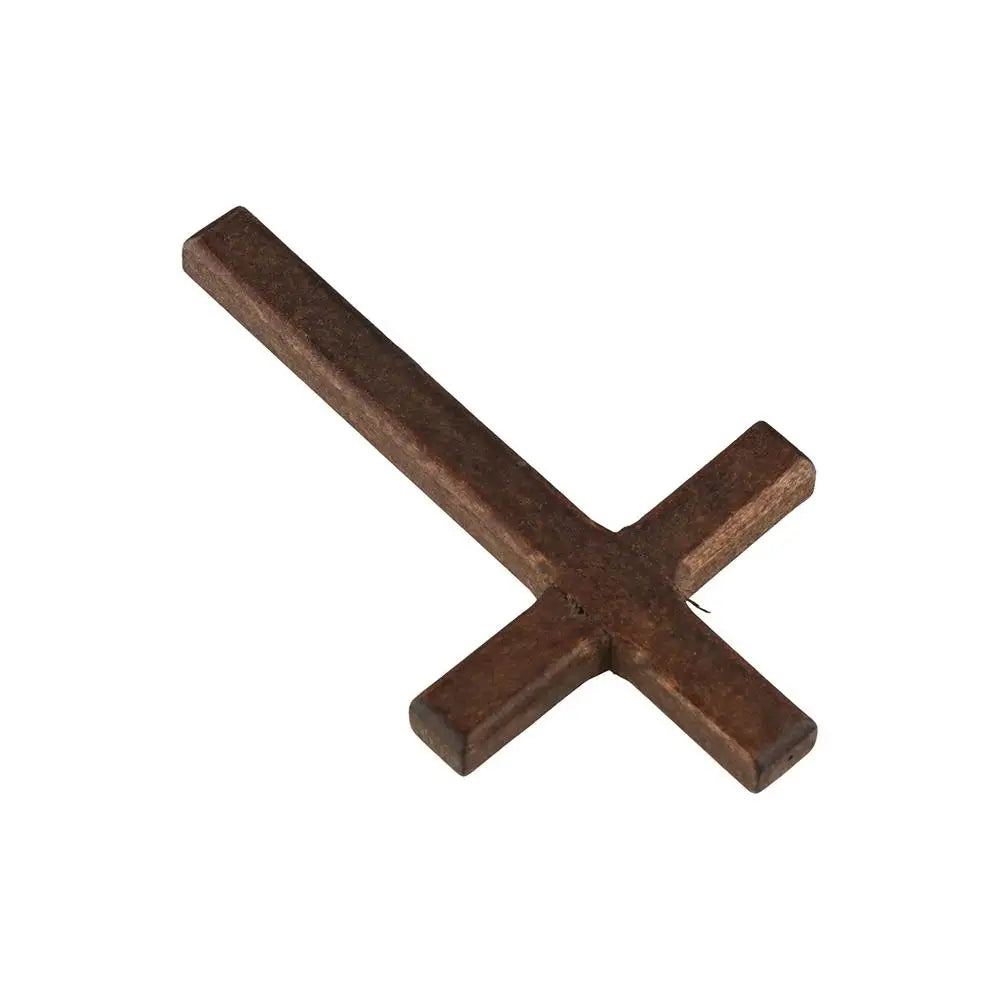 Large Long Wooden Crucifix Christian Religious Charm Prayer Christian Decor Pendant Cross Ornaments