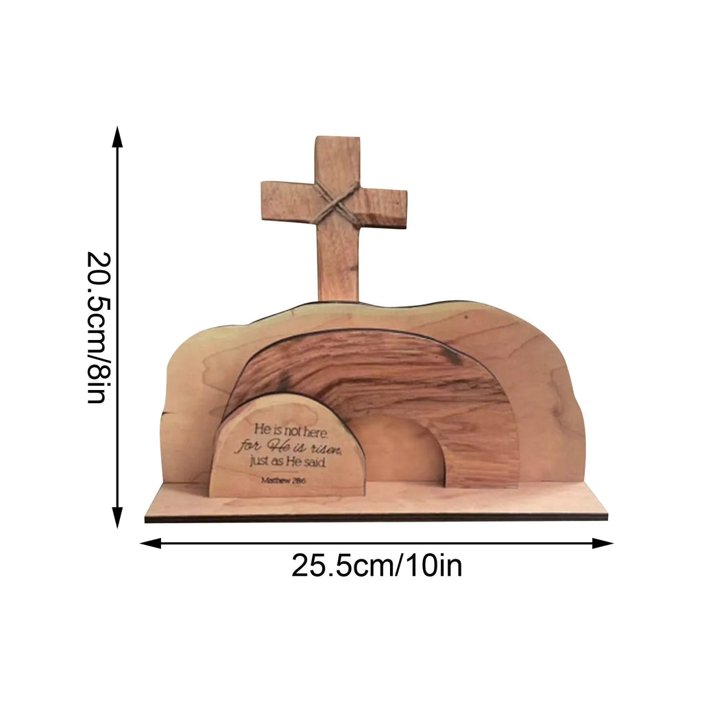Creative Easter Resurrection Scene Risen Christ Figurine Decor For The Home Easter Christian Jesus Scene Ornaments иудаизм
