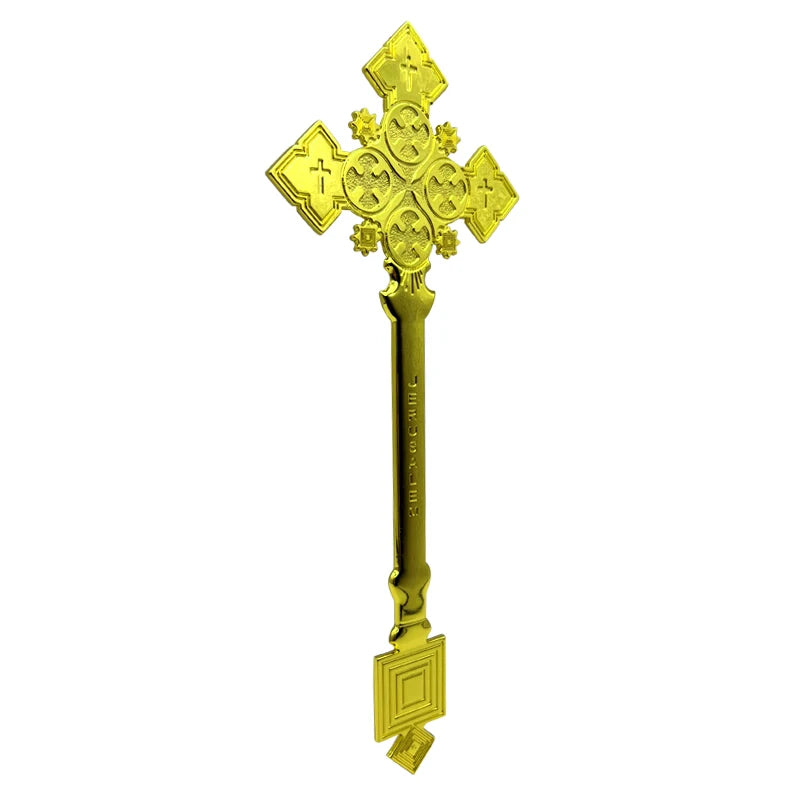 Orthodox Catholic Wall Cross Gold And Silver Christian Crucifix Church Wall Decor Blessing Cross крестик православный