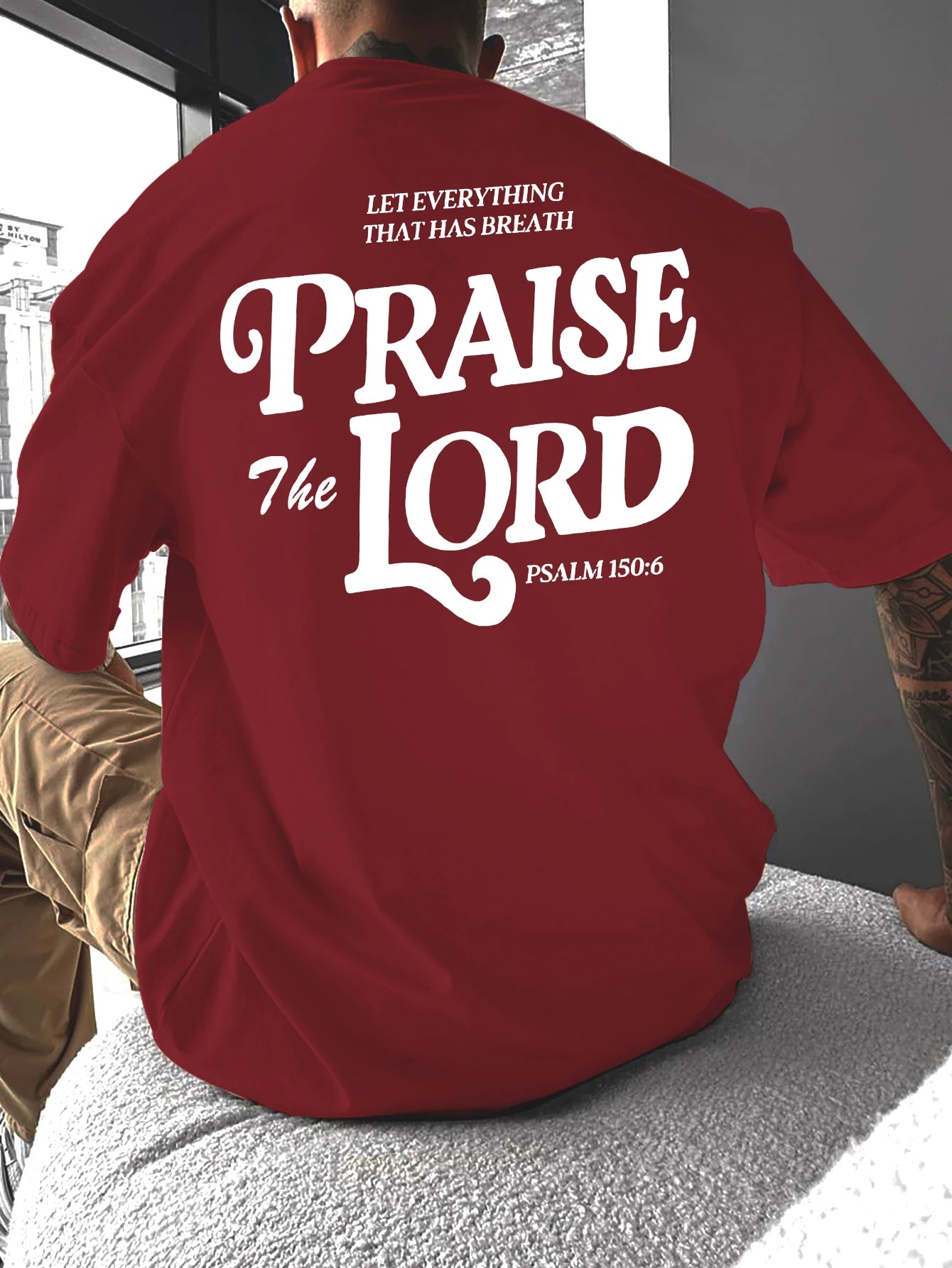 Christian Faith "Let Everything Praise The Lord" Graphic T-Shirt