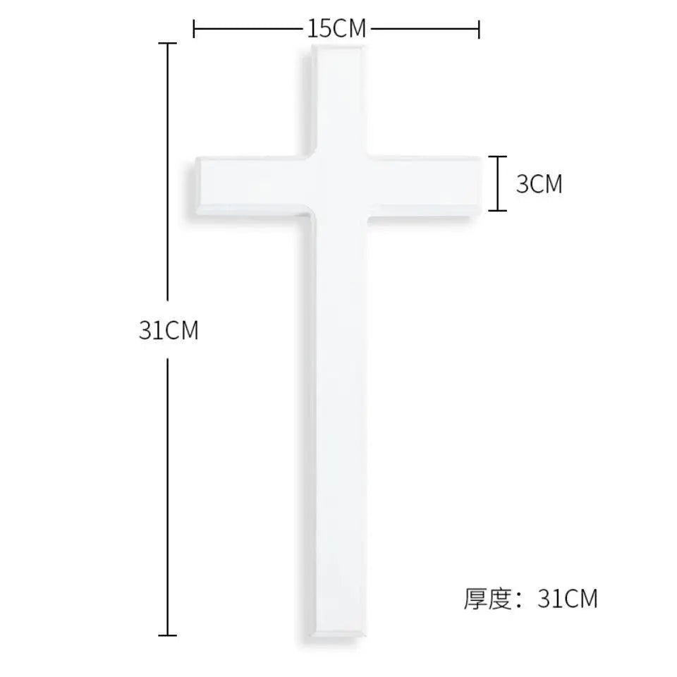 Wood Wall Crosses For Home Decor Wooden Crosses For Wall Christian Wall Cross Decorative Wall Cross White Jesus Christ Church
