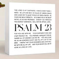 Christian Inspirational Tabletop Decor - Suitable for Office, Home or Colleague Gifts & Faith Encouragement, Motivational Decor