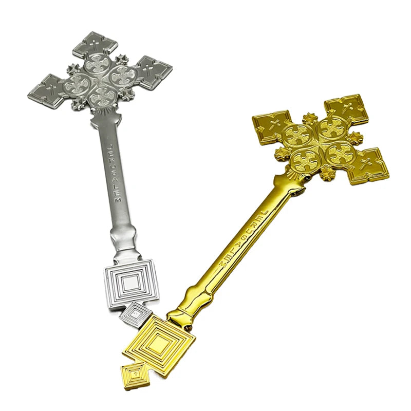 Orthodox Catholic Wall Cross Gold And Silver Christian Crucifix Church Wall Decor Blessing Cross крестик православный