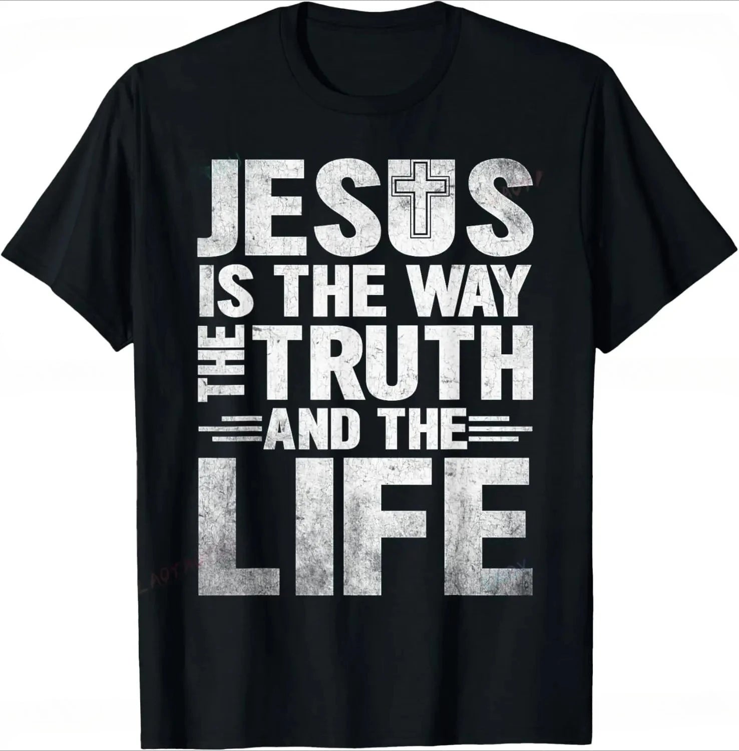 Christian T-shirts, Women's Styles,featuring Jesus, The Way, Truth, and Life; Graphic T-shirts; Vintage T-shirts.Personality Y2K