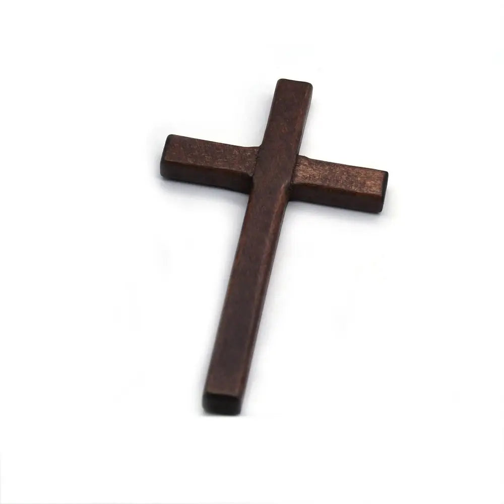 Christian Wooden Cross 12cm(4.7in) Hanging Wall Large Long Crucifix Two Color