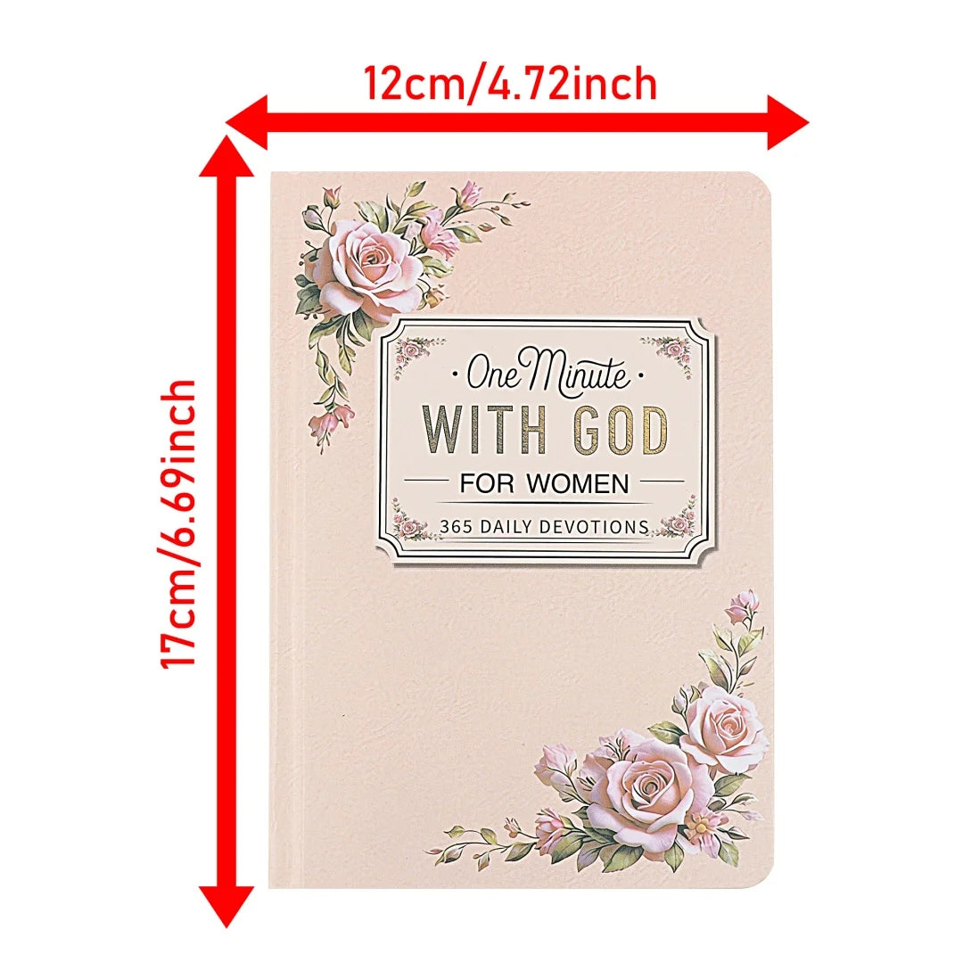65 Daily Devotions For Women: One Minute With God Christian Prayer Journal