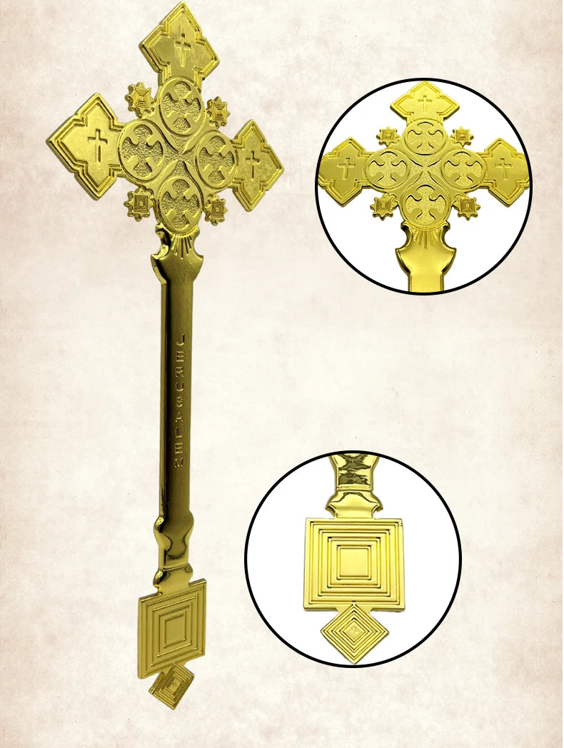 Orthodox Catholic Wall Cross Gold And Silver Christian Crucifix Church Wall Decor Blessing Cross крестик православный