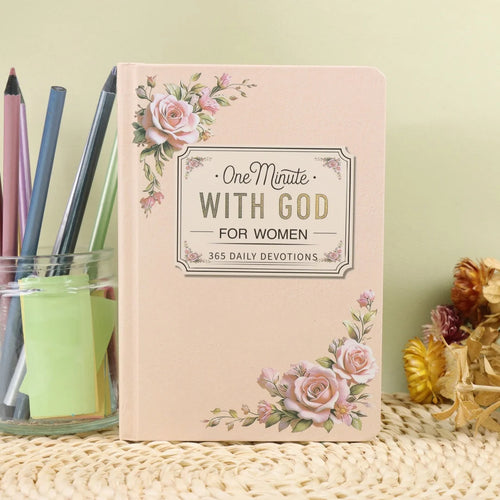65 Daily Devotions For Women: One Minute With God Christian Prayer Journal