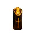 Resuable Christian Cross Candles Waterproof Creative LED Flameless Candles with Lampshade Portable Electronic Candle Light