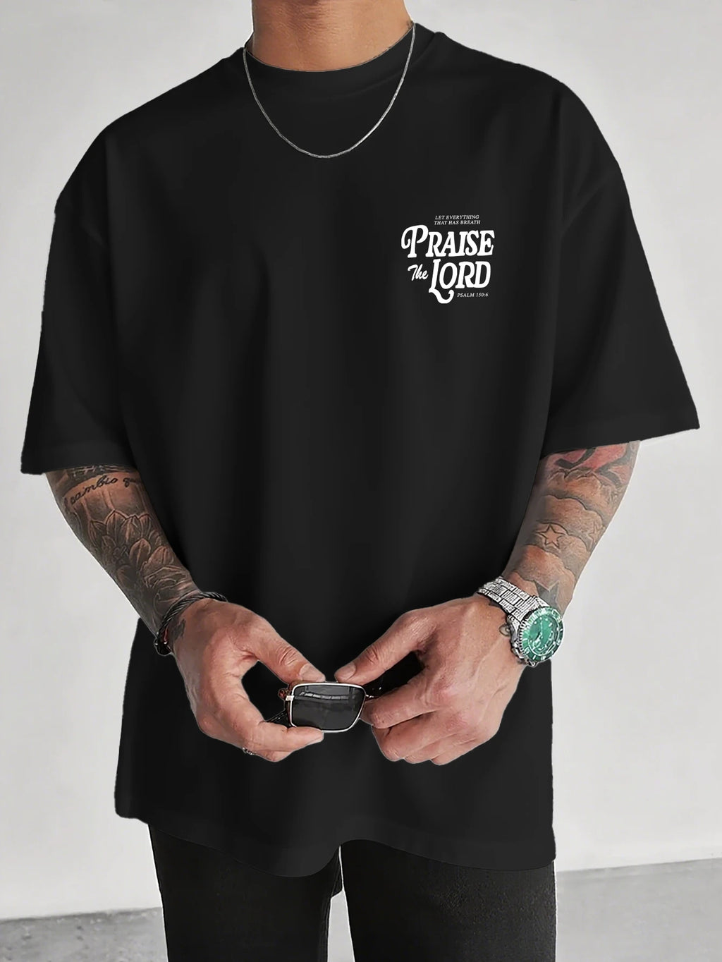 Christian Faith "Let Everything Praise The Lord" Graphic T-Shirt