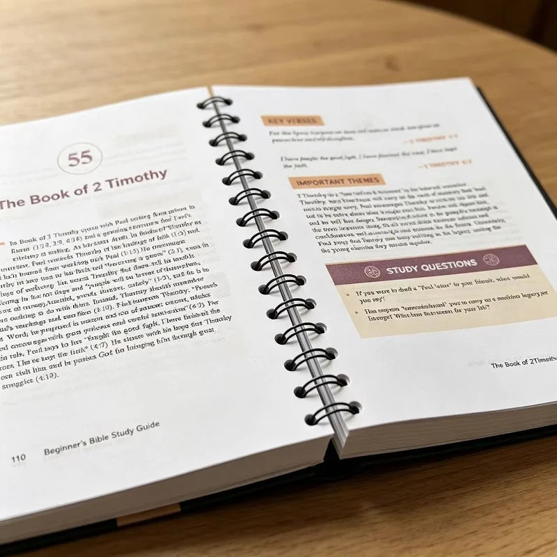 Bible Study Guide for Beginners: Easy Introduction To All 66 Books, Christian Scripture Learning Book for New Believers