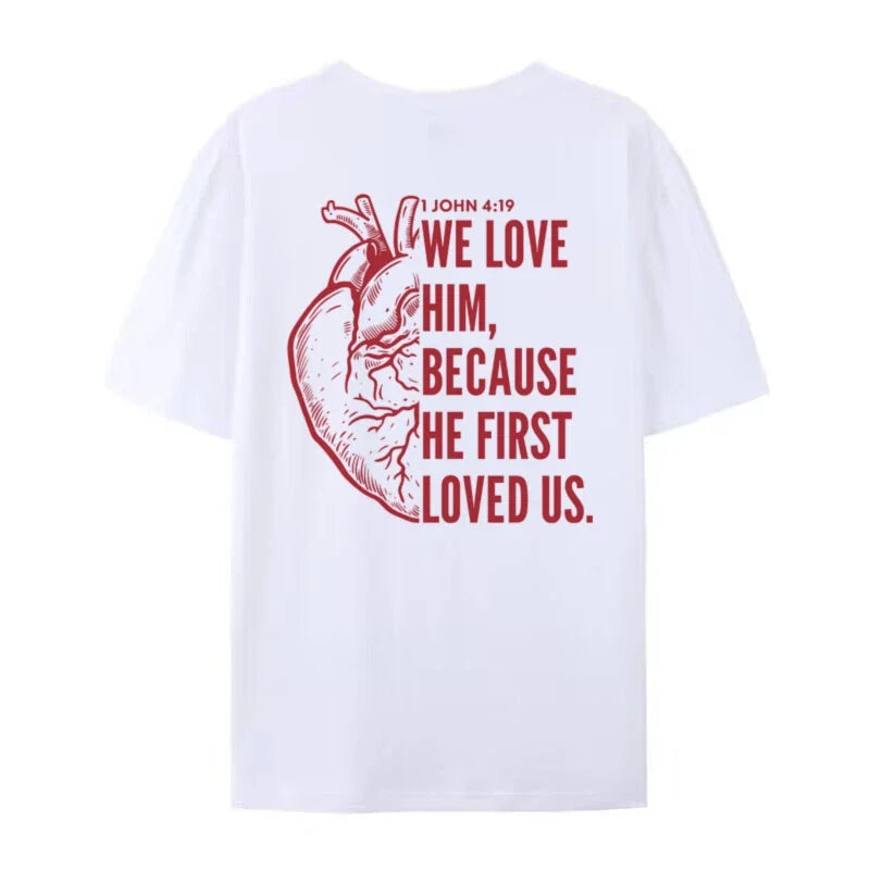 Women's Back-printed Christian Top, Jesus Faith T-shirt, Bible Verse Religious Clothing Gift.women Clothing Fashion Personality