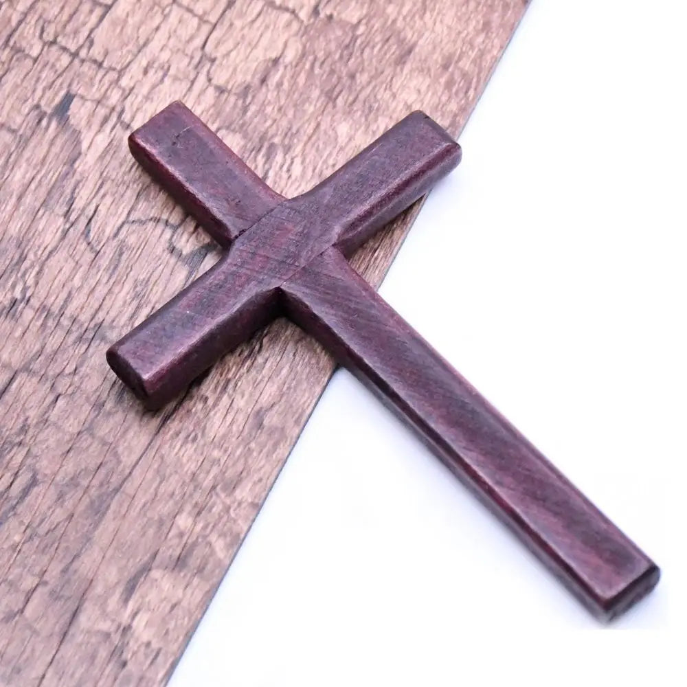 Wooden 12*7Cm Prayer Christian Home Decoration Religious Charm Christian Decor Pendant Ornaments Cross