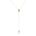 2025 New Fashion Vintage Christian Cross Bohemia Religious Rosary Pendant Necklace For Women Charm Jewelry Gifts Wholesale