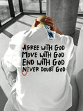 Christian God Printed T-shirts for Men High Quality 100% Cotton O-neck Short Sleeve Tops Spring Summer Daily Casual Fashion Tees