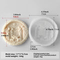 Virgin Jesus Family Silicone Candle Mold DIY Catholic Nativity Statue Craft Gypsum Cement Soap Mold Religious Decoration Gift