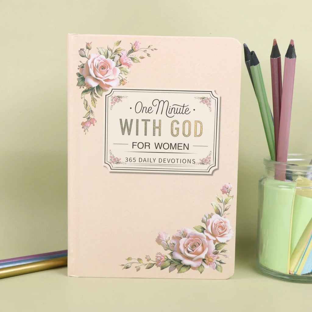 65 Daily Devotions For Women: One Minute With God Christian Prayer Journal