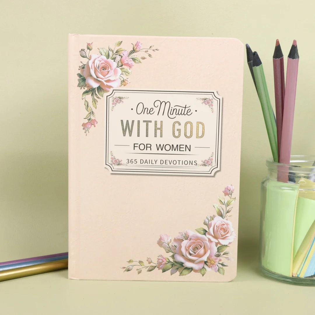 65 Daily Devotions For Women: One Minute With God Christian Prayer Journal
