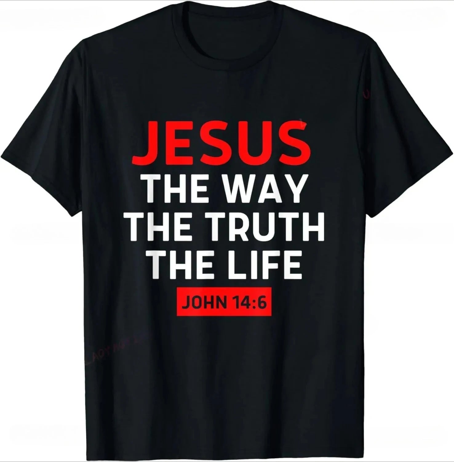 Christian T-shirts, Women's Styles,featuring Jesus, The Way, Truth, and Life; Graphic T-shirts; Vintage T-shirts.Personality Y2K