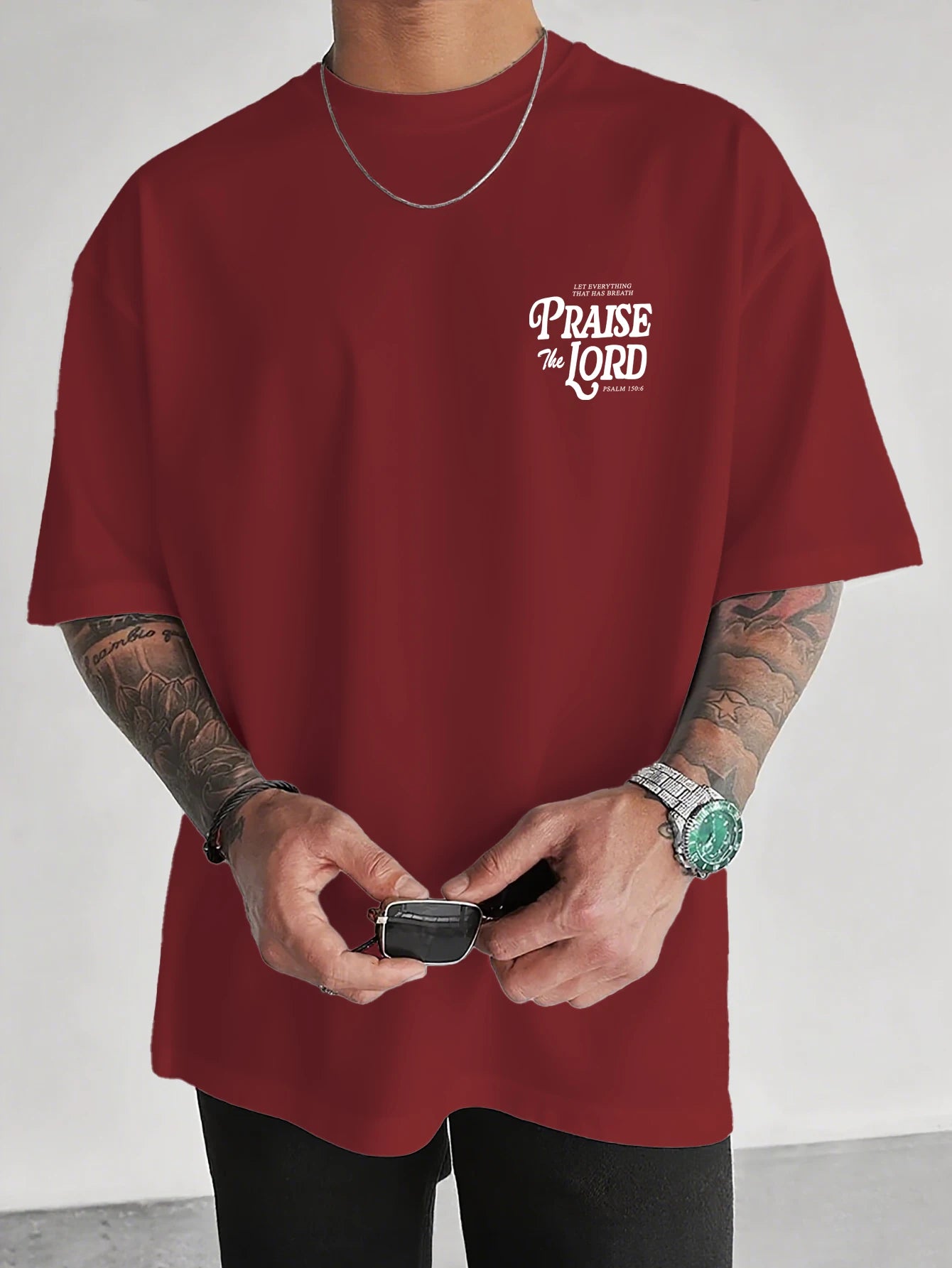 Christian Faith "Let Everything Praise The Lord" Graphic T-Shirt