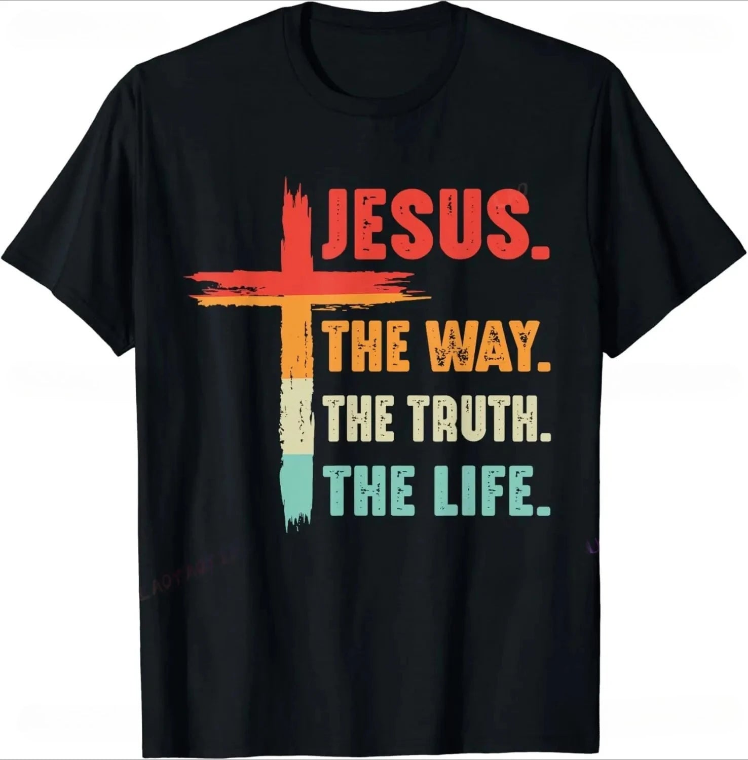 Christian T-shirts, Women's Styles,featuring Jesus, The Way, Truth, and Life; Graphic T-shirts; Vintage T-shirts.Personality Y2K