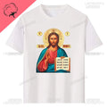 Jesus Christ Pantocrator Icon Sinai Orthodox Christian Man Gift Printed T-Shirt Summer Women Short Sleeve O-Neck Unisex T Shirt
