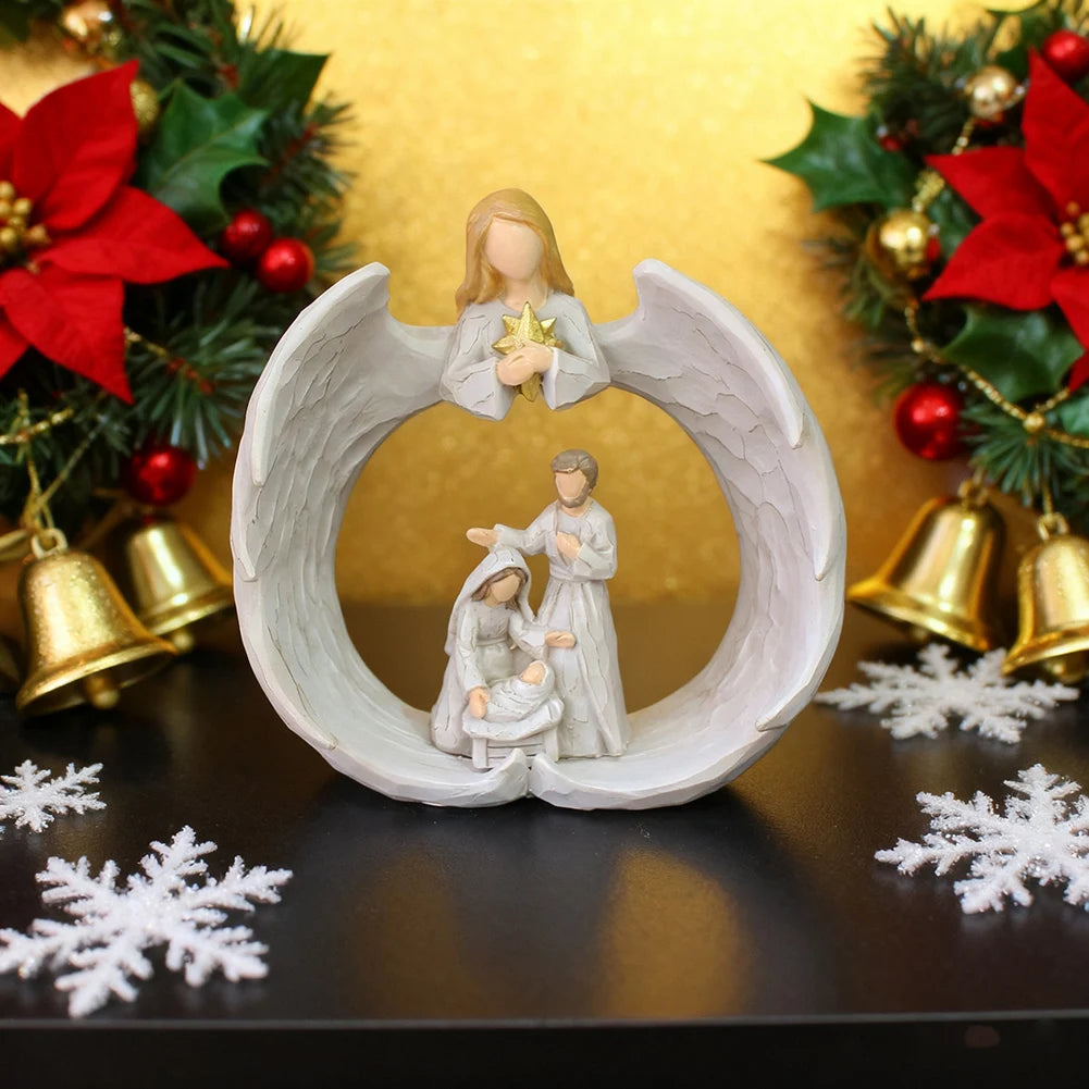 Christian Home Decor Statue Perfect Holiday Choice Nurserys Spiritual Comfort
