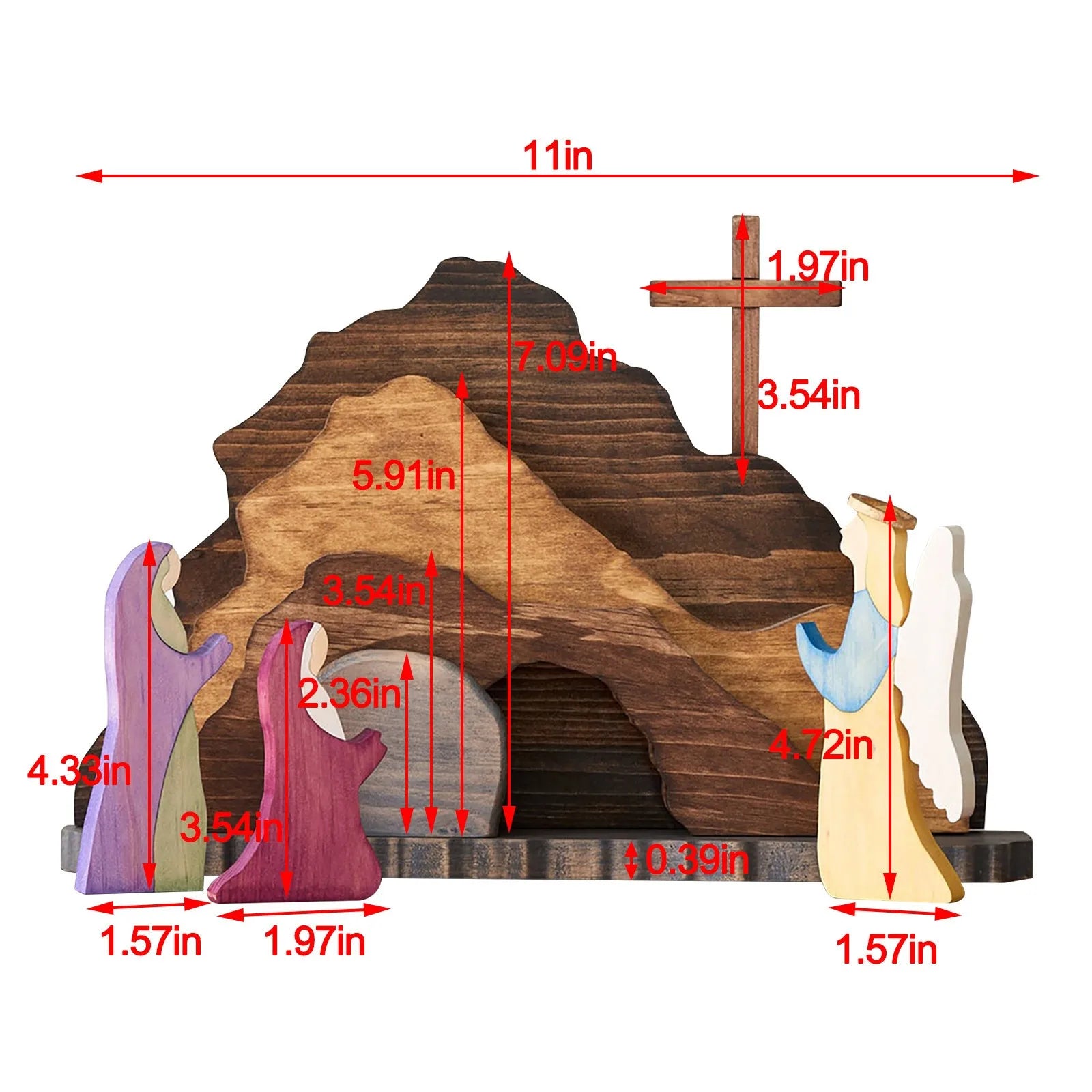 Creative Easter Resurrection Scene Risen Christ Figurine Decor For The Home Easter Christian Jesus Scene Ornaments иудаизм