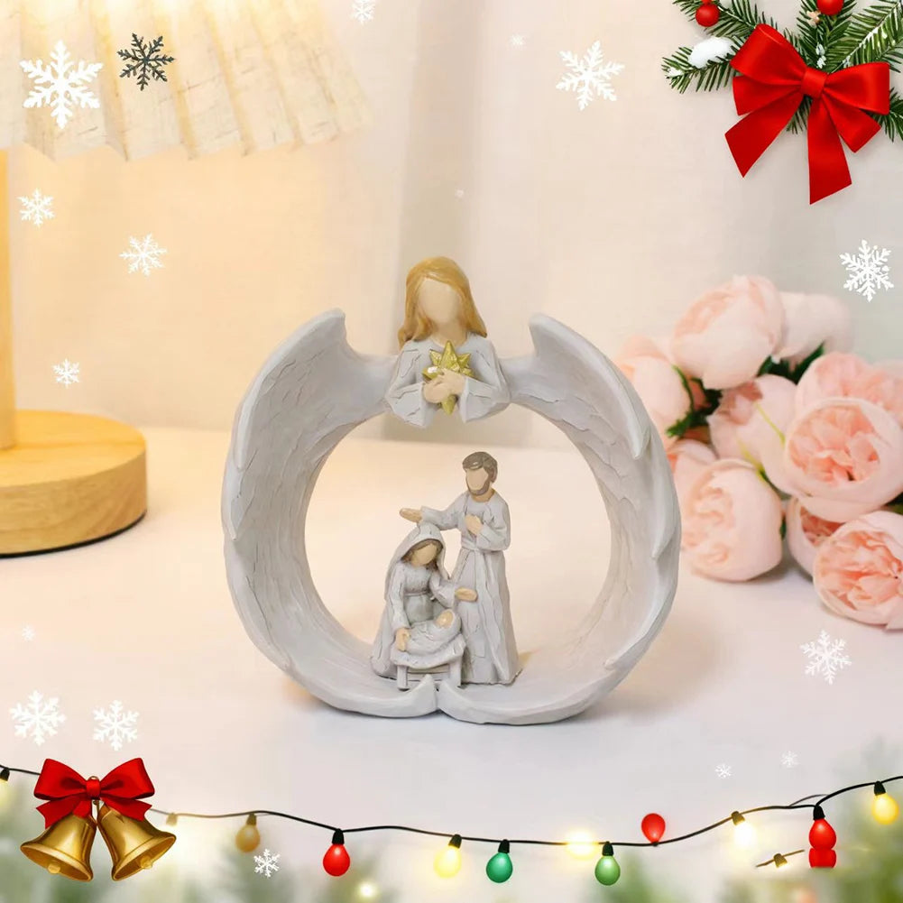 Christian Home Decor Statue Perfect Holiday Choice Nurserys Spiritual Comfort