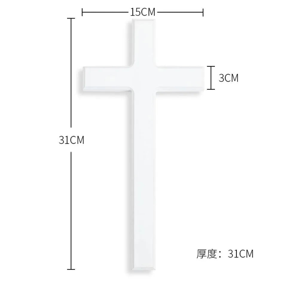 Wood Wall Crosses For Home Decor Wooden Crosses For Wall Christian Wall Cross Decorative Wall Cross White Jesus Christ Church