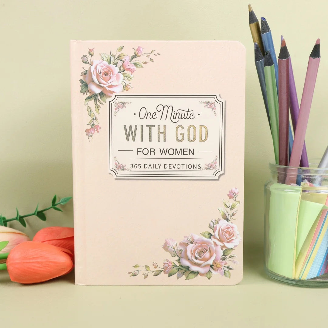 65 Daily Devotions For Women: One Minute With God Christian Prayer Journal