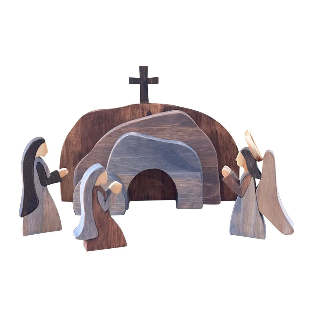 Creative Easter Resurrection Scene Risen Christ Figurine Decor For The Home Easter Christian Jesus Scene Ornaments иудаизм