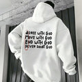 2026 Hot Sale Christian God Printed Hoodie for Men High Quality Hooded Long Sleeved Top All Season Daily Casual Fashion Pullover